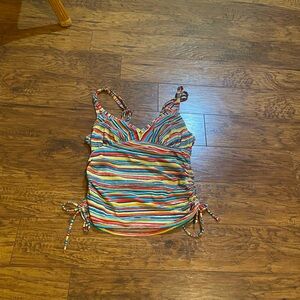Athleta multicolored Tankie top